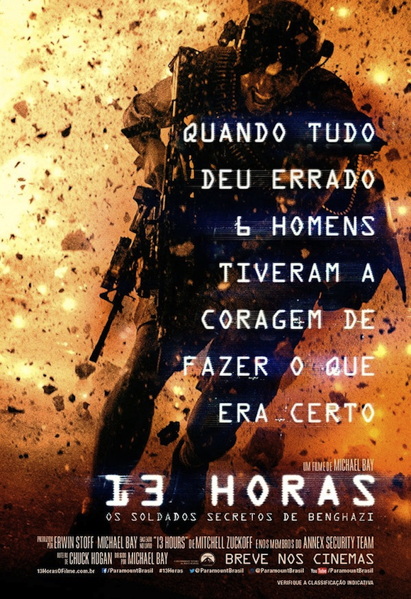 Cartaz do Filme 13 Horas: Os Soldados Secretos de Benghazi
