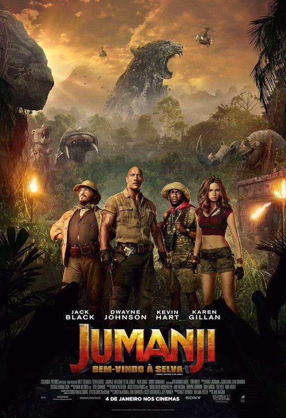 Cartaz do Filme Jumanji - Bem-vindo à selva
