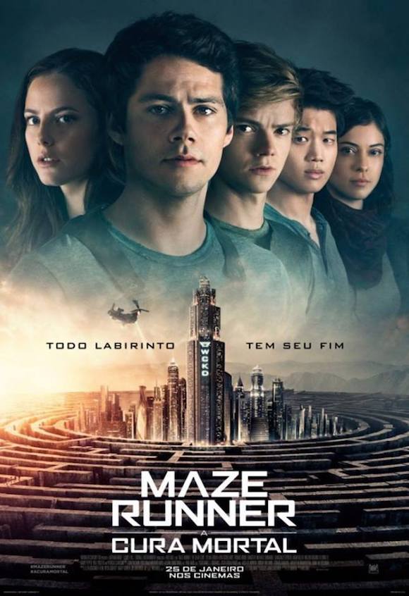 Cartaz do Filme Maze Runner: a cura mortal
