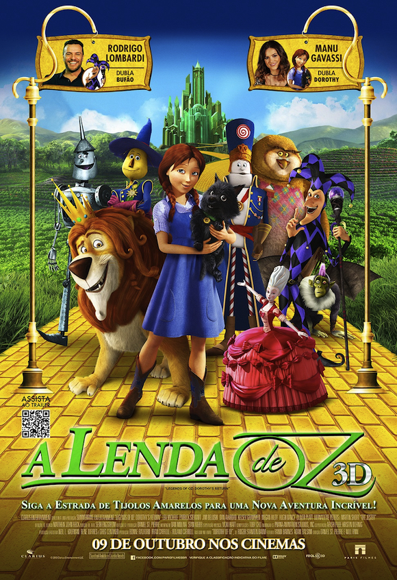 Cartaz do Filme A Lenda de Oz