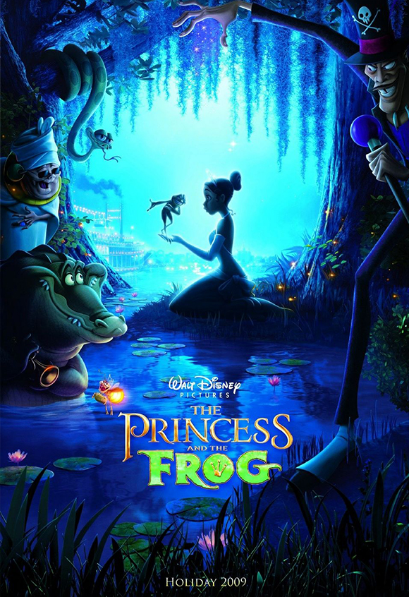 Cartaz do Filme A Princesa e o Sapo