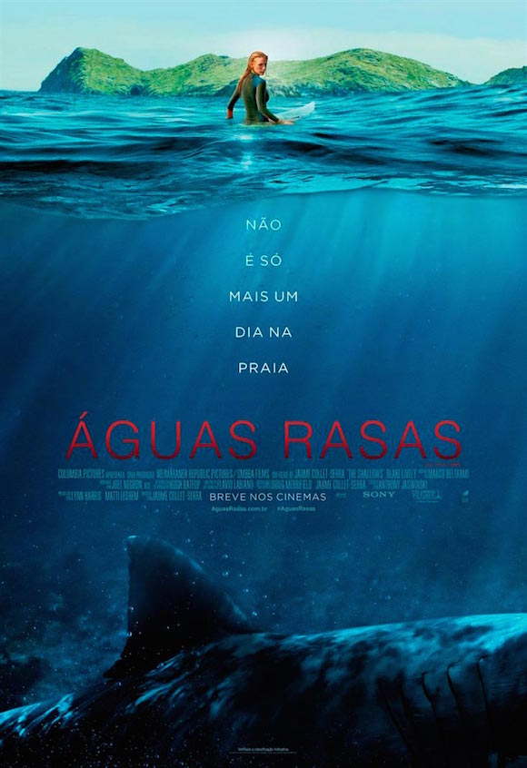 Cartaz do Filme Águas Rasas