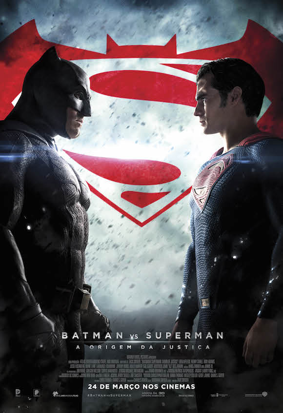 Cartaz do Filme Batman vs Superman: A Origem da Justiça