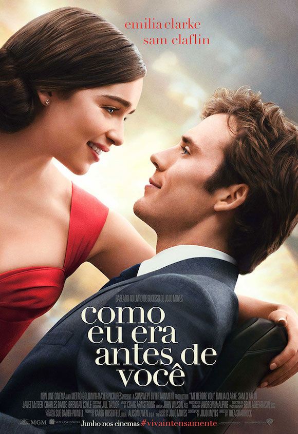 Cartaz do Filme Como eu era antes de você