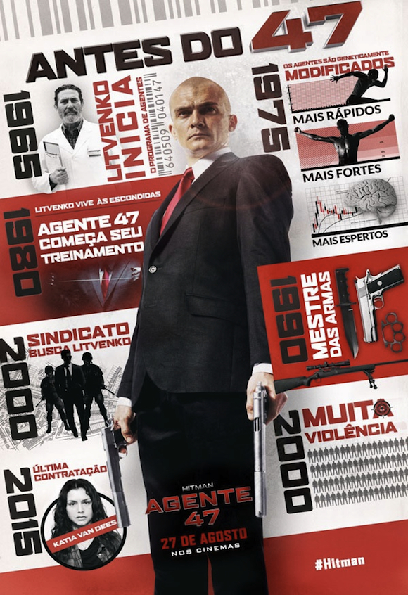 Cartaz do Filme Hitman : Agente 47