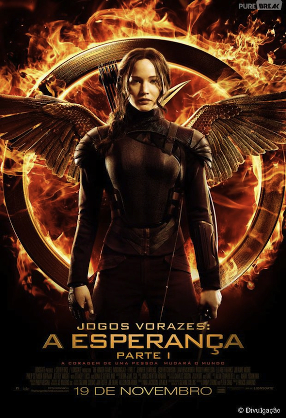 Cartaz do Filme Jogos Vorazes : A Esperança - Parte 1