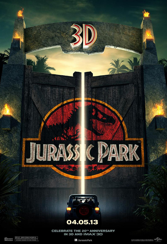 Cartaz do Filme Jurassic Park 3D (redublagem)