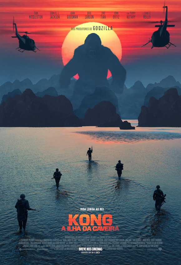Cartaz do Filme Kong: A Ilha da Caveira