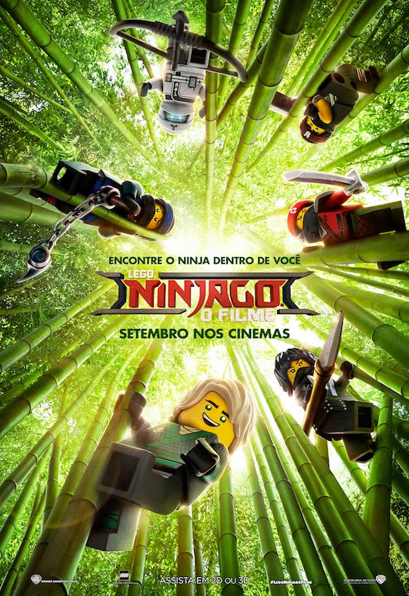 Cartaz do Filme Lego Ninjago: O Filme