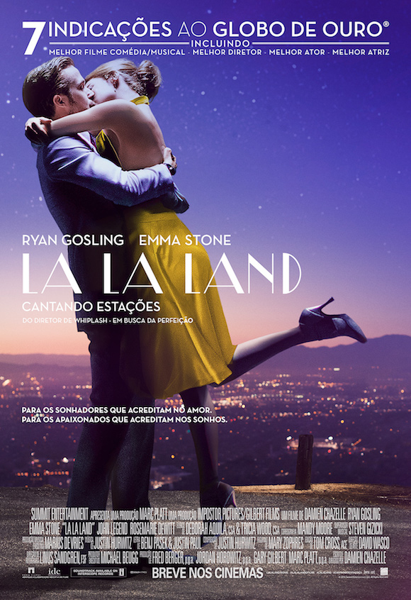 Cartaz do Filme La La Land: Cantando Estações