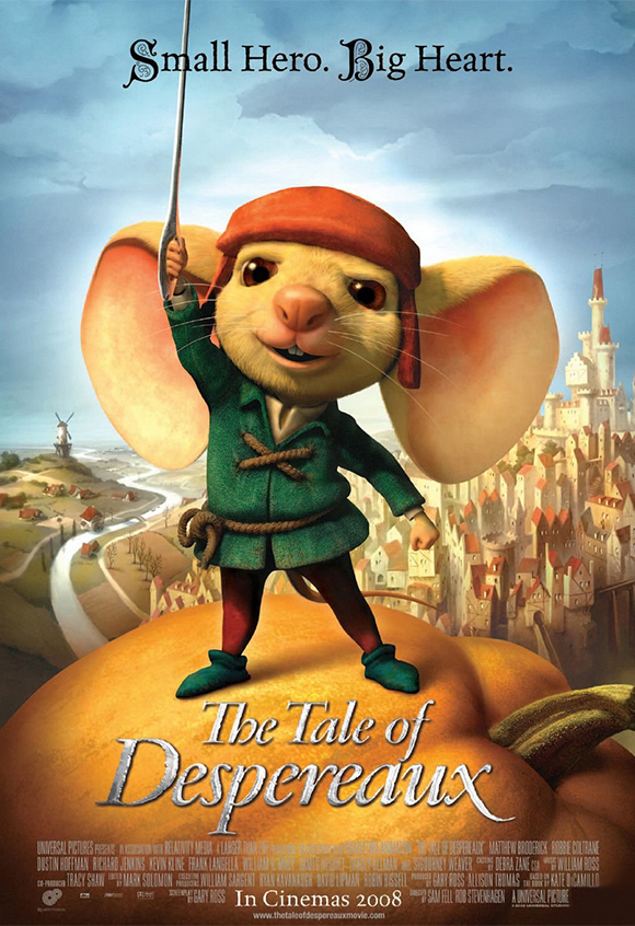 Cartaz do Filme O Corajoso Ratinho Despereaux