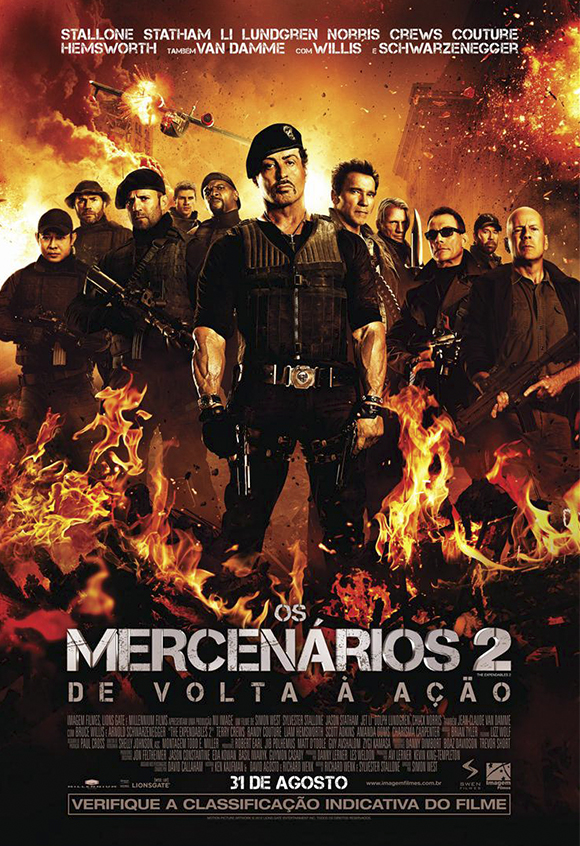 Cartaz do Filme Os Mercenários 2