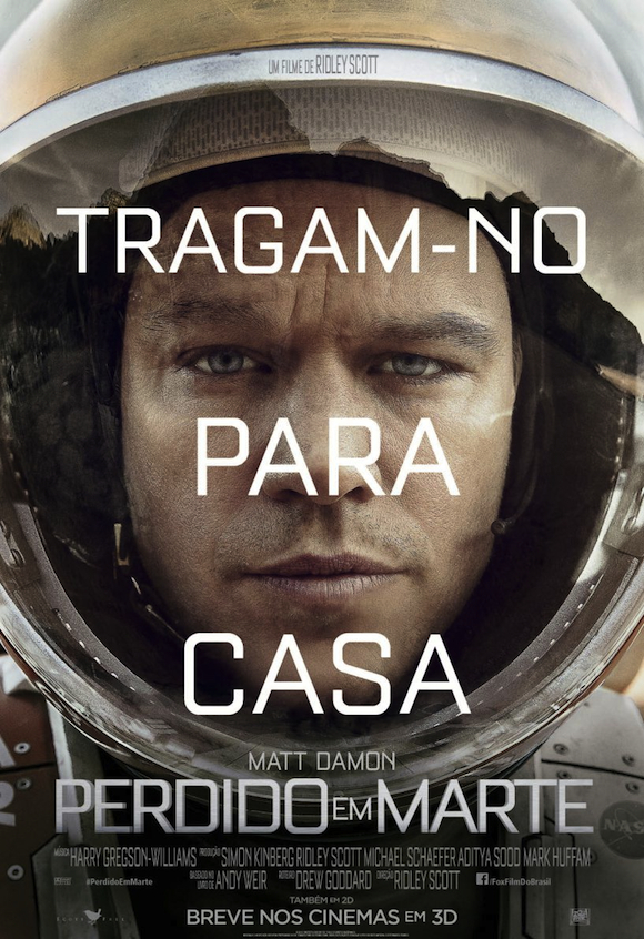 Cartaz do Filme Perdido em Marte
