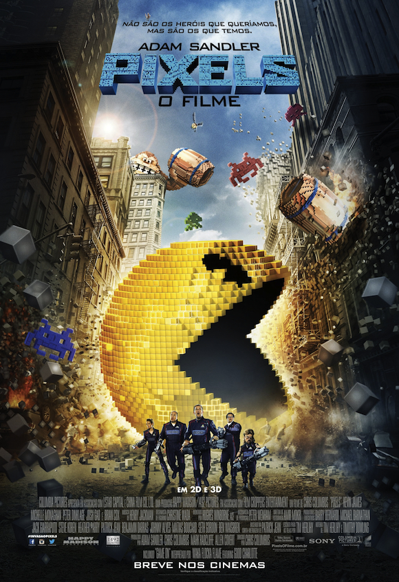 Cartaz do Filme Pixels - O Filme