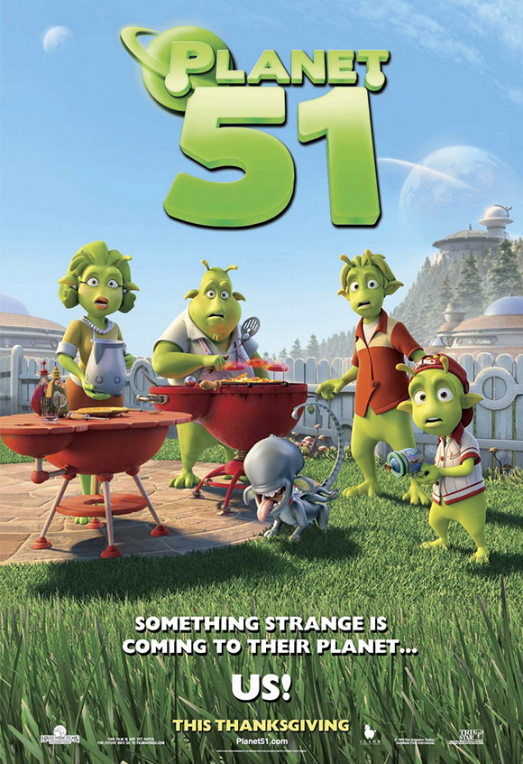 Cartaz do Filme Planeta 51