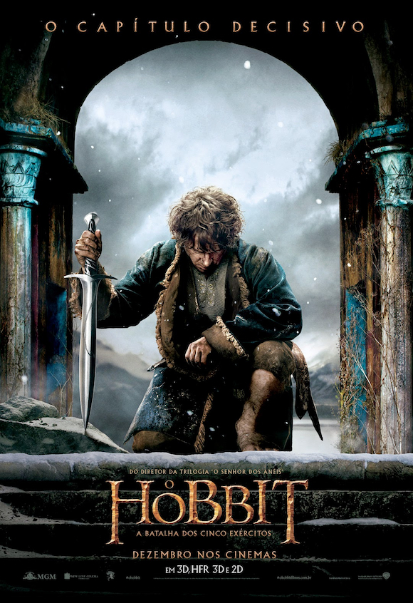 Cartaz do Filme O Hobbit: A batalha dos cinco exércitos