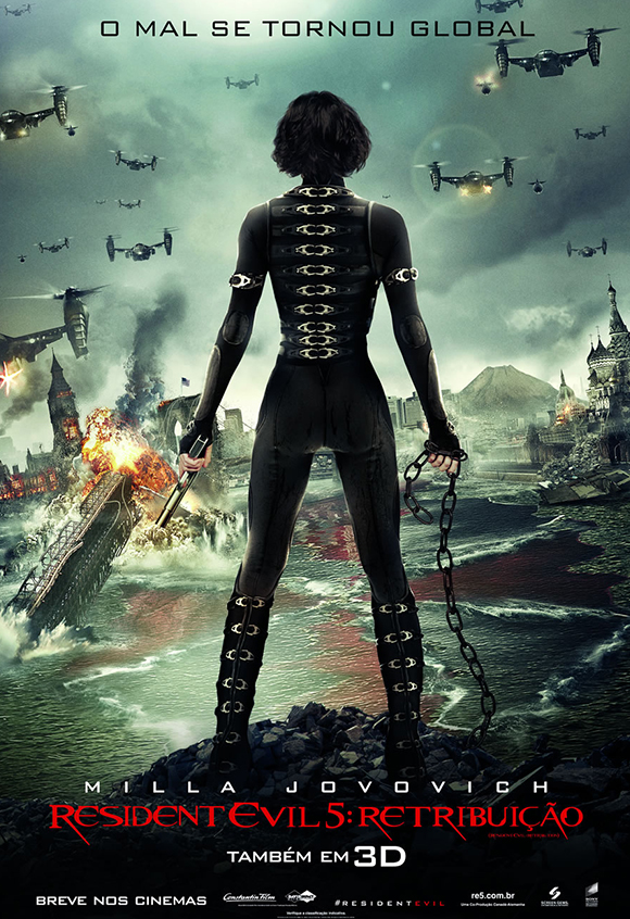 Cartaz do Filme Resident Evil 5 - Retribuição