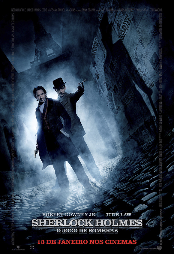 Cartaz do Filme Sherlock Holmes - Jogo das Sombras