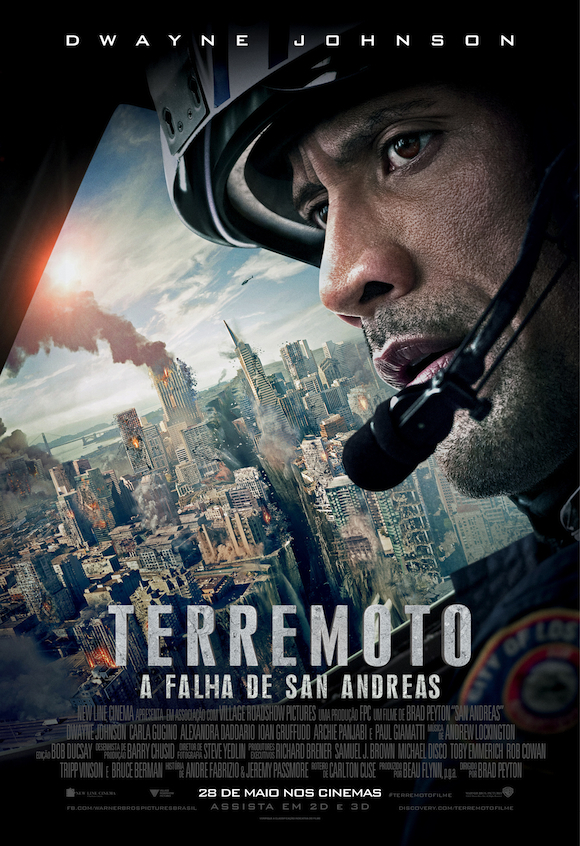 Cartaz do Filme Terremoto - A falha de San Andreas