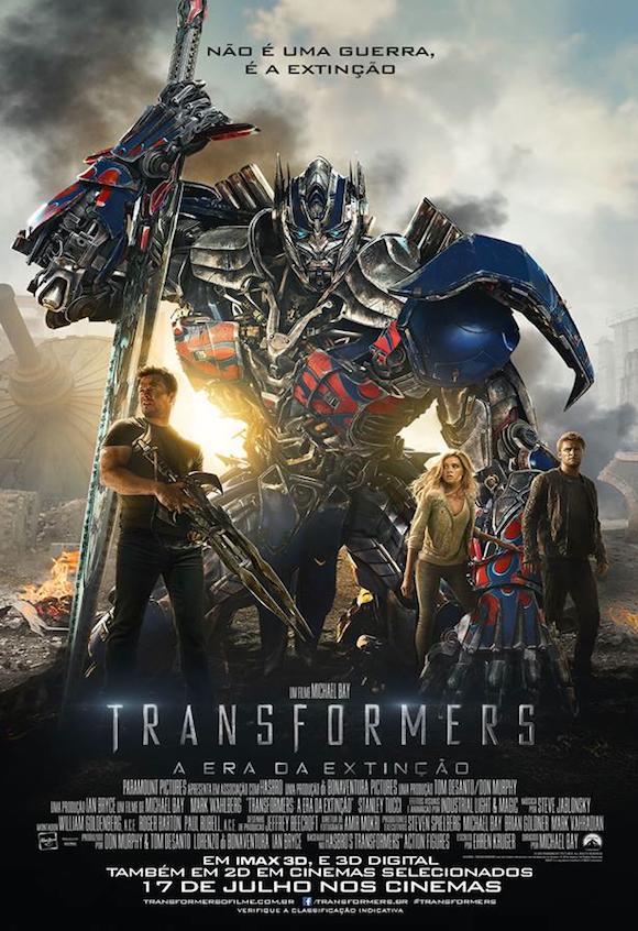 Cartaz do Filme Transformers -  A Era da Extinção