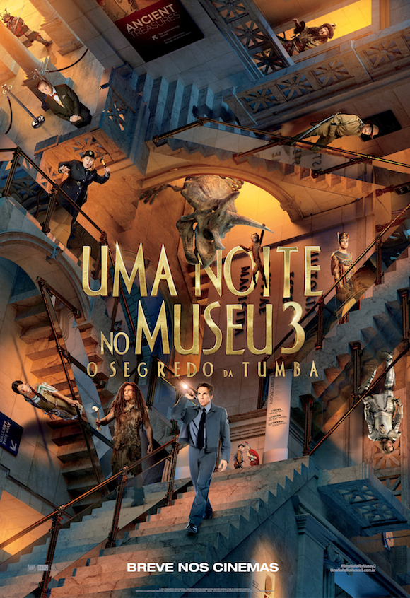 Cartaz do Filme Uma Noite no Museu 3: O Segredo da Tumba