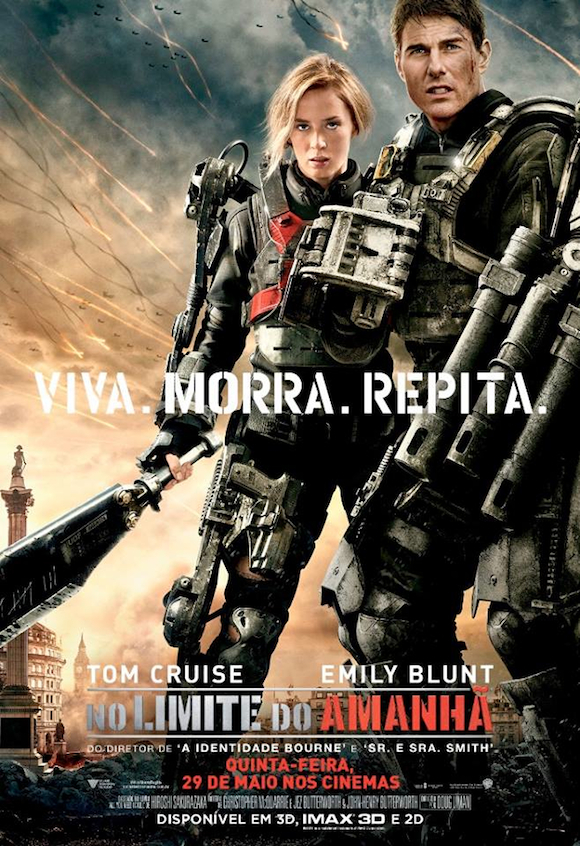 Cartaz do Filme No Limite Do Amanhã