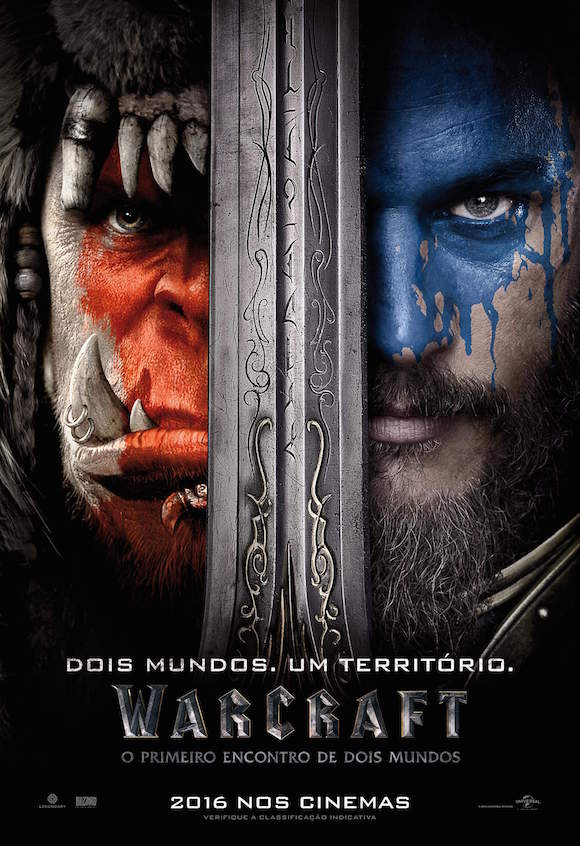Cartaz do Filme Warcraft - O Primeiro Encontro de Dois Mundos