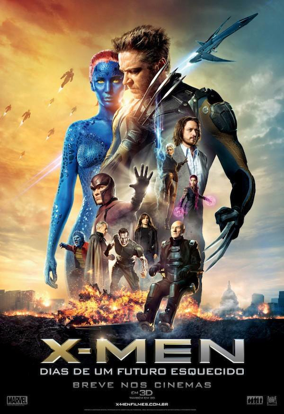 Cartaz do Filme X-Men - Dias de um futuro esquecido