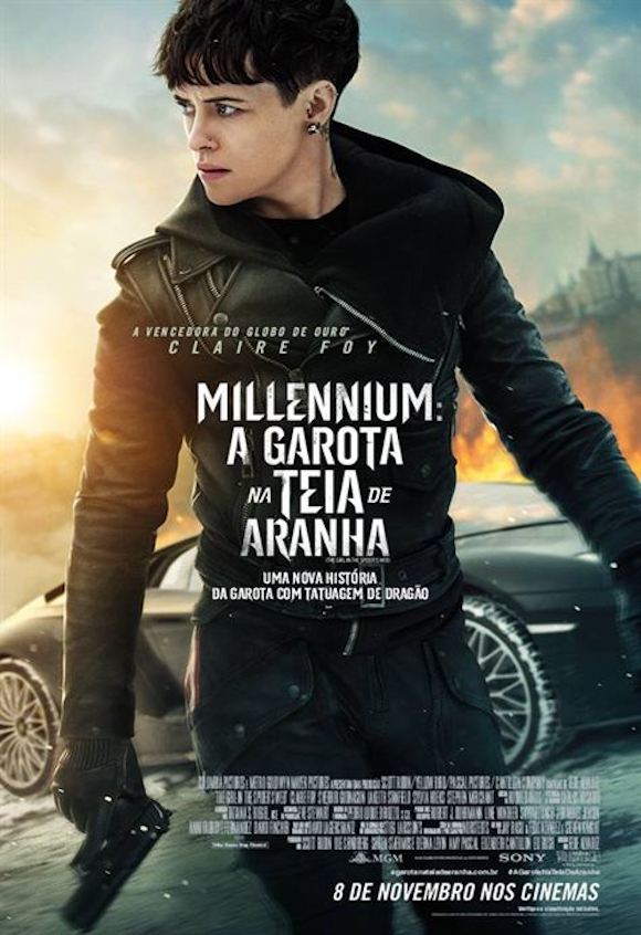 Cartaz do Filme Millennium: a garota na teia de aranha