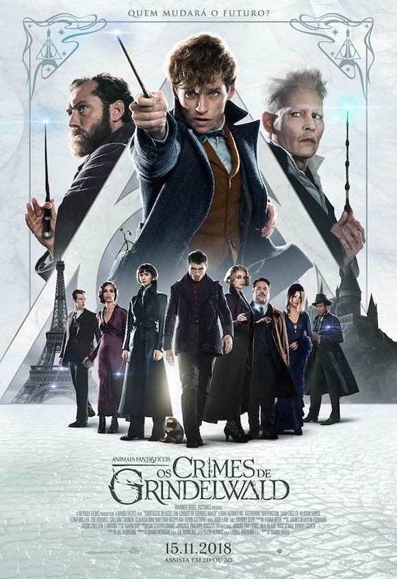 Cartaz do Filme Animais fantásticos: os crimes de Grindelwald
