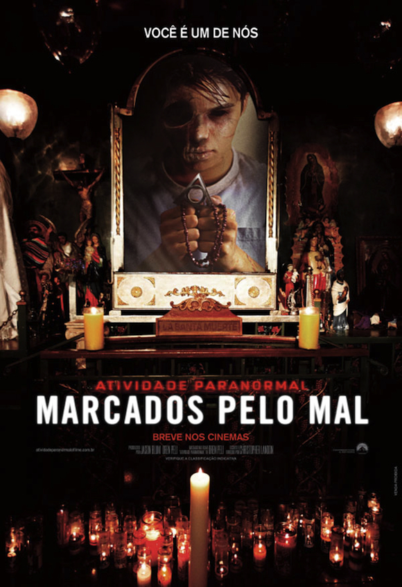 Cartaz do Filme Atividade Paranormal - Marcados pelo Mal