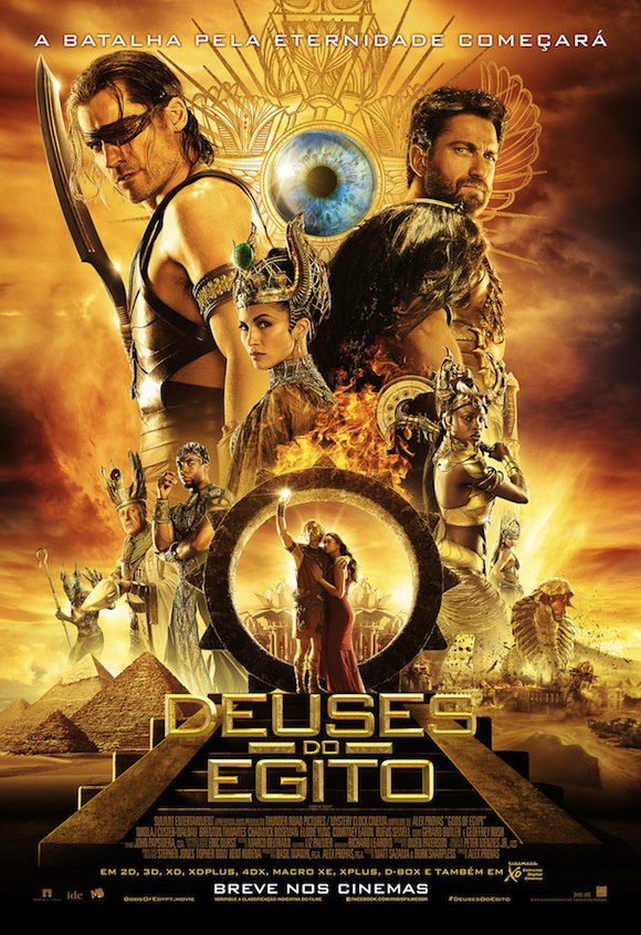Cartaz do Filme Deuses do Egito