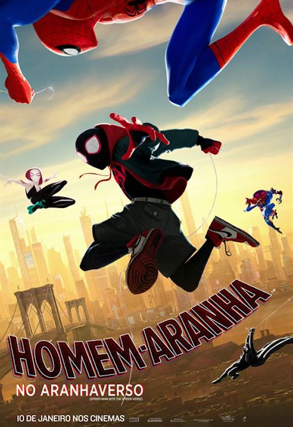 Cartaz do Filme Homen-Aranha no Aranhaverso