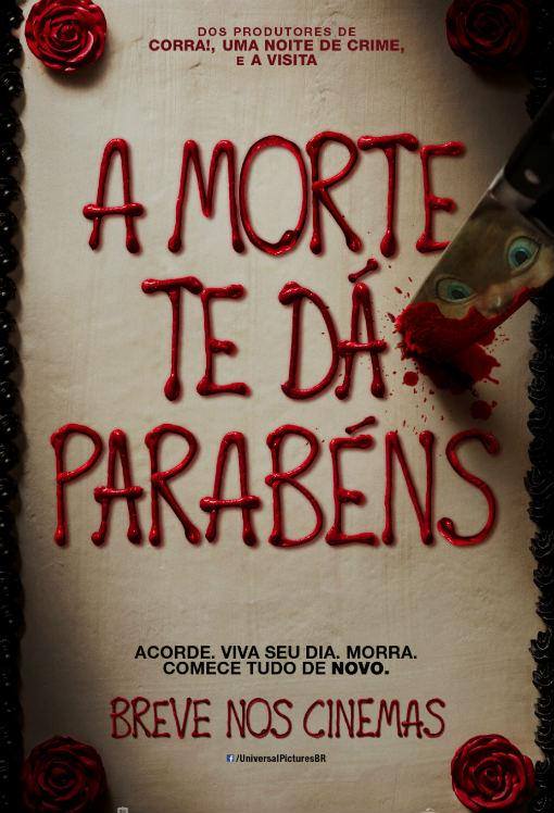 Cartaz do Filme A morte te dá parabéns