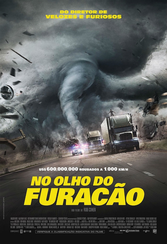 Cartaz do Filme No olho do furacão