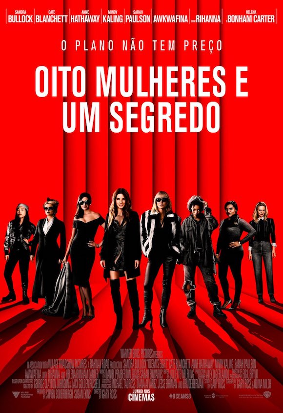 Cartaz do Filme Oito mulheres e um segredo