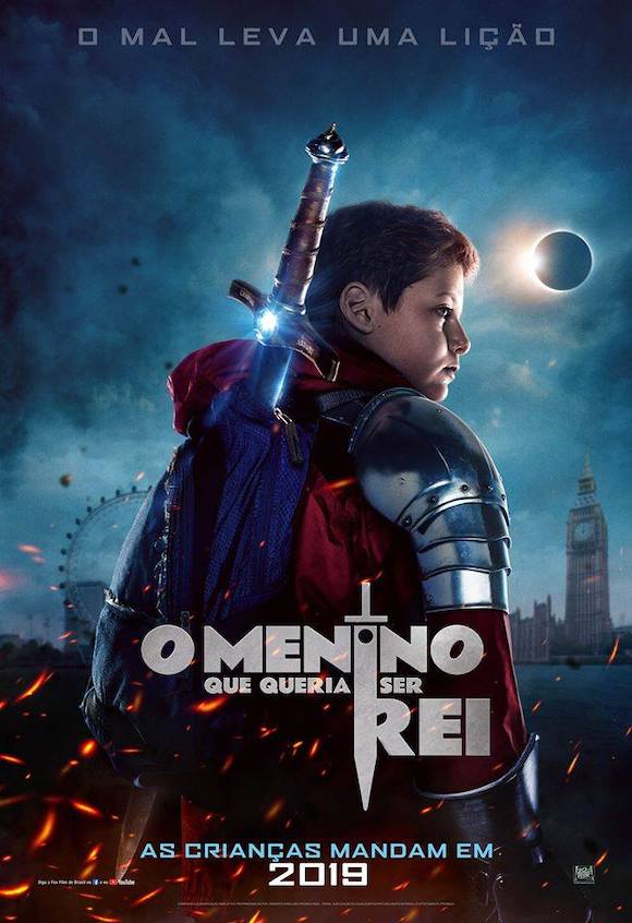 Cartaz do Filme O menino que queria ser rei
