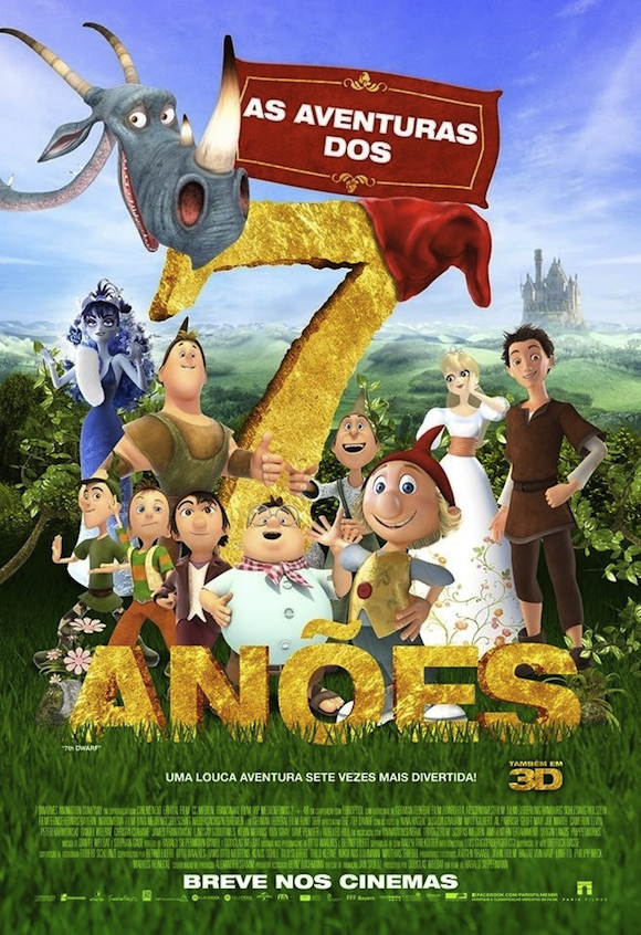 Cartaz do Filme As Aventuras dos 7 Anões