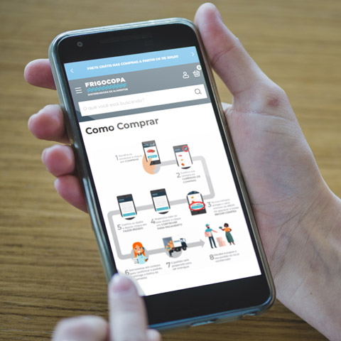 Como comprar na Loja Virtual Frigocopa em Casa