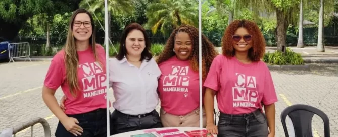 CAMP Mangueira em feira de empregabilidade